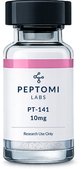 PT-141 10mg research peptide vial